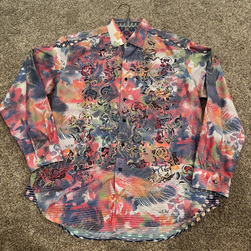 Robert Graham Limited Edition Multi Color Shirt